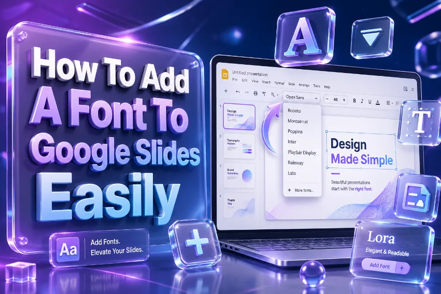 How To Add A Font To Google Slides Easily